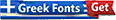 get Greek fonts